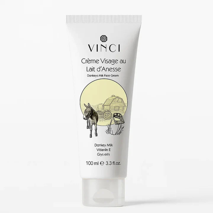 Crème visage au lait d'ânesse