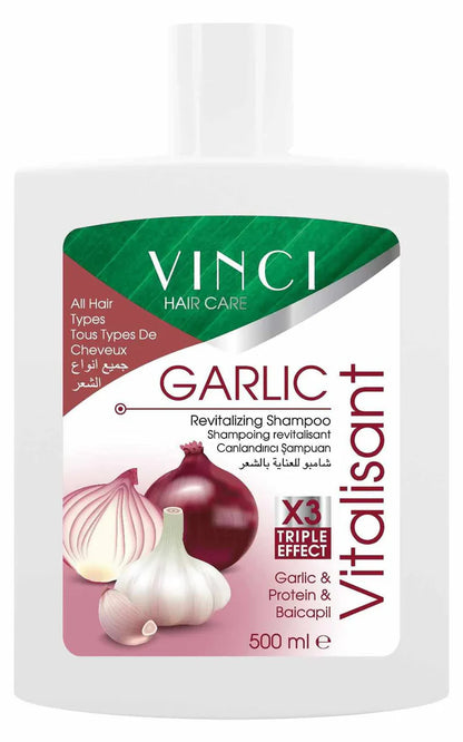 Shampoing GARLIC oignon & ail - 500ml