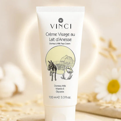 Crème visage au lait d'ânesse